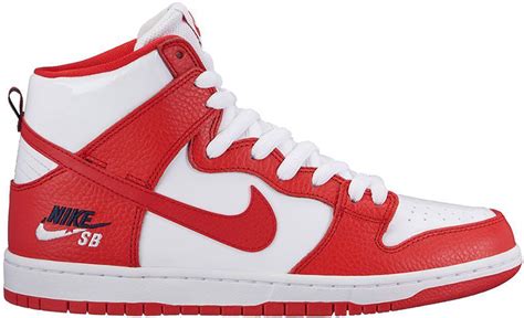 red high top dunks